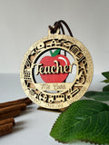 Teacher appreciation ornament - customized